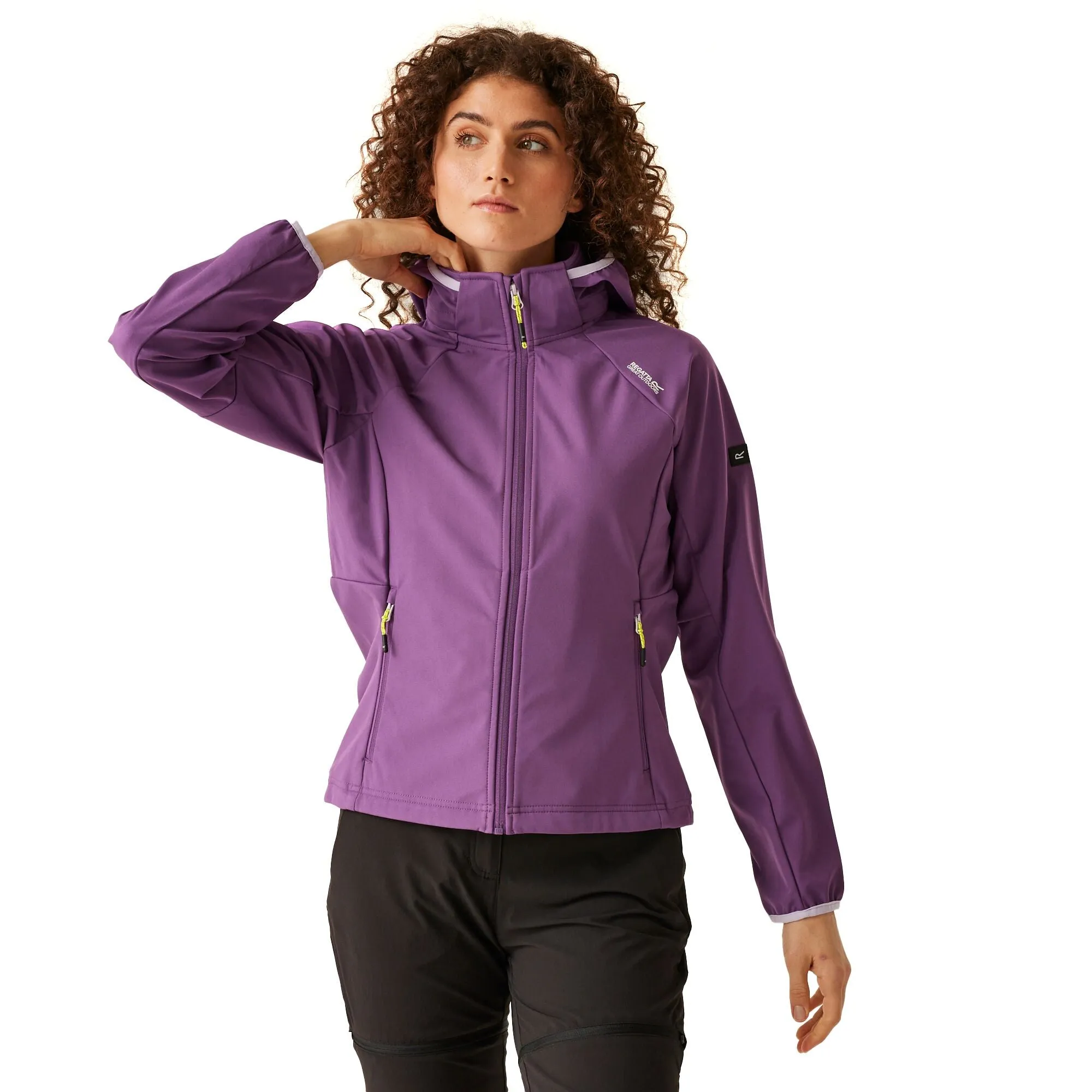 Regatta Womens Bourda Softshell Hooded Jacket