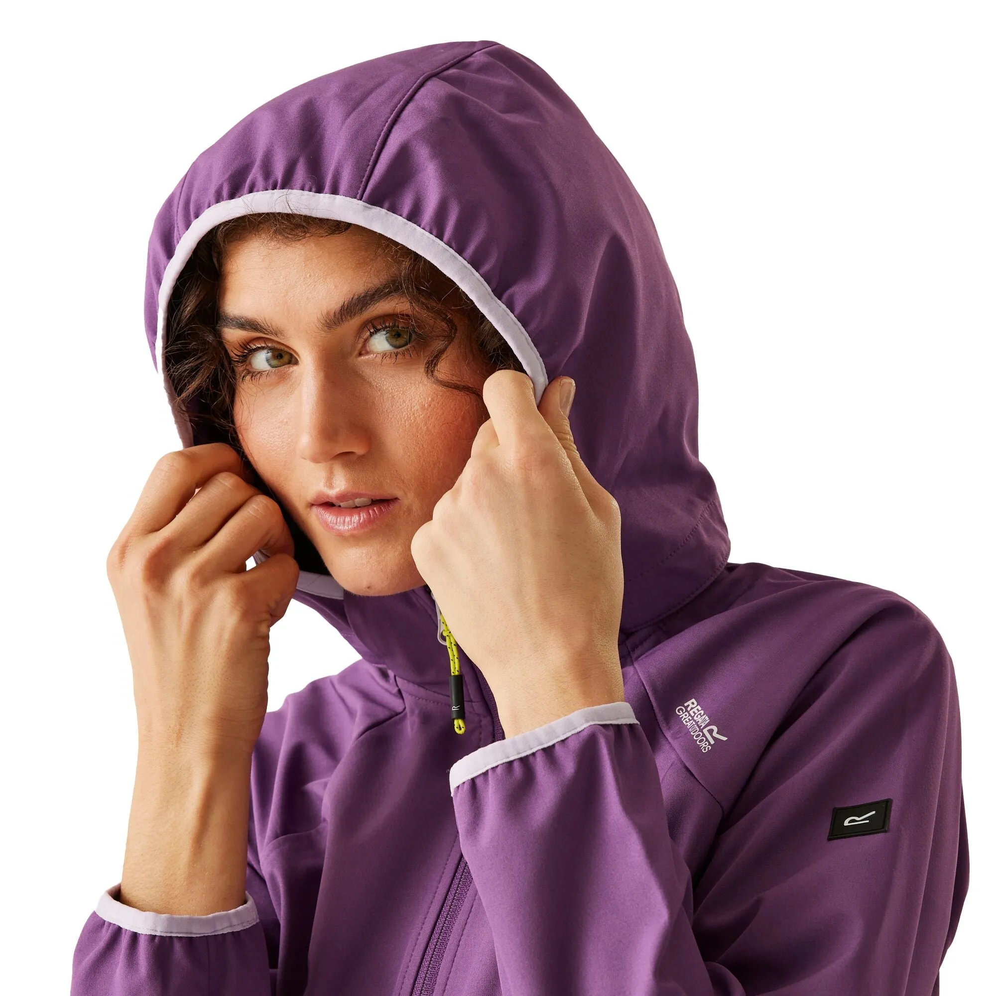 Regatta Womens Bourda Softshell Hooded Jacket