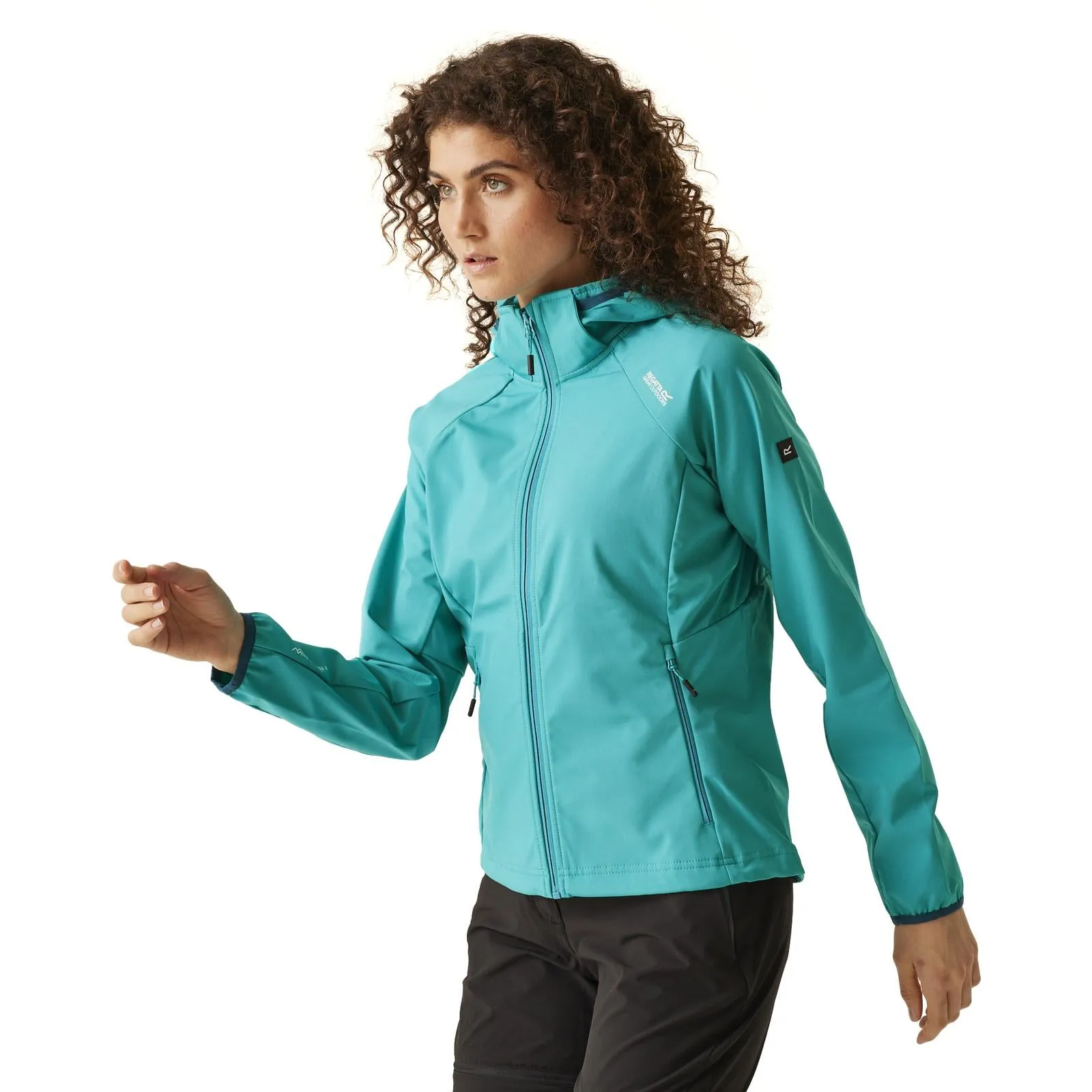 Regatta Womens Bourda Softshell Hooded Jacket