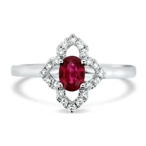 Ruby and Diamond Ring