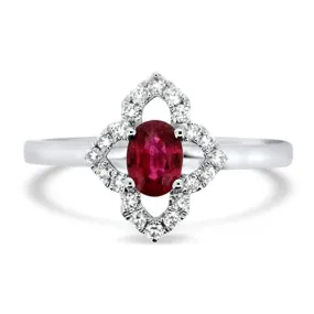 Ruby and Diamond Ring