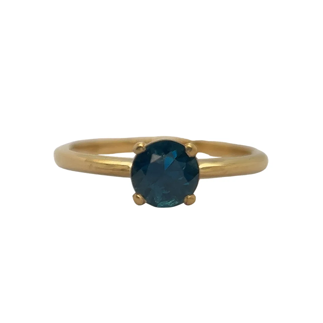 SALE - 1CT Partii Sapphire Fugazi Solitaire