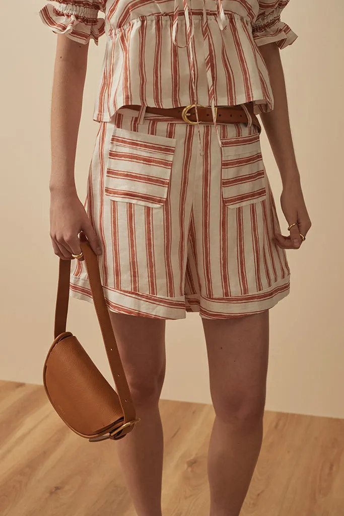 Sancia - The Ludo Short - Jeane Stripe