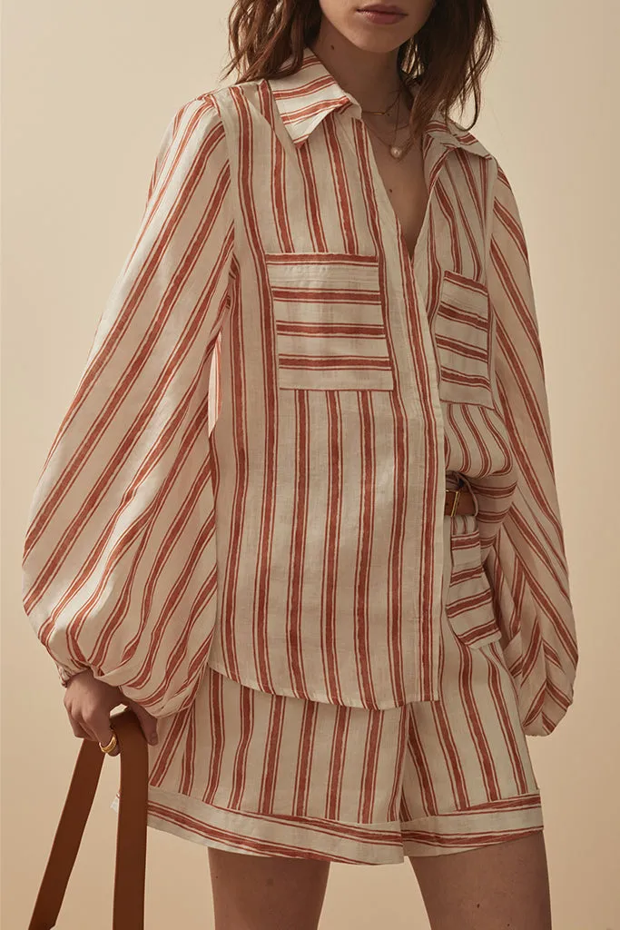 Sancia - The Ludo Short - Jeane Stripe