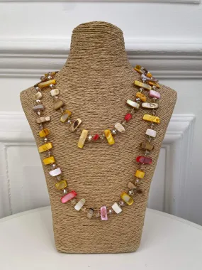 Shell & Bead Necklace - Multi