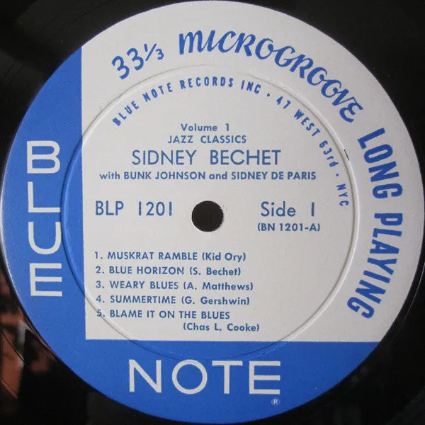 Sidney Bechet ~ Jazz Classics Volume 1