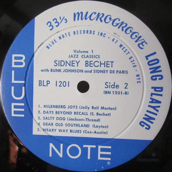 Sidney Bechet ~ Jazz Classics Volume 1