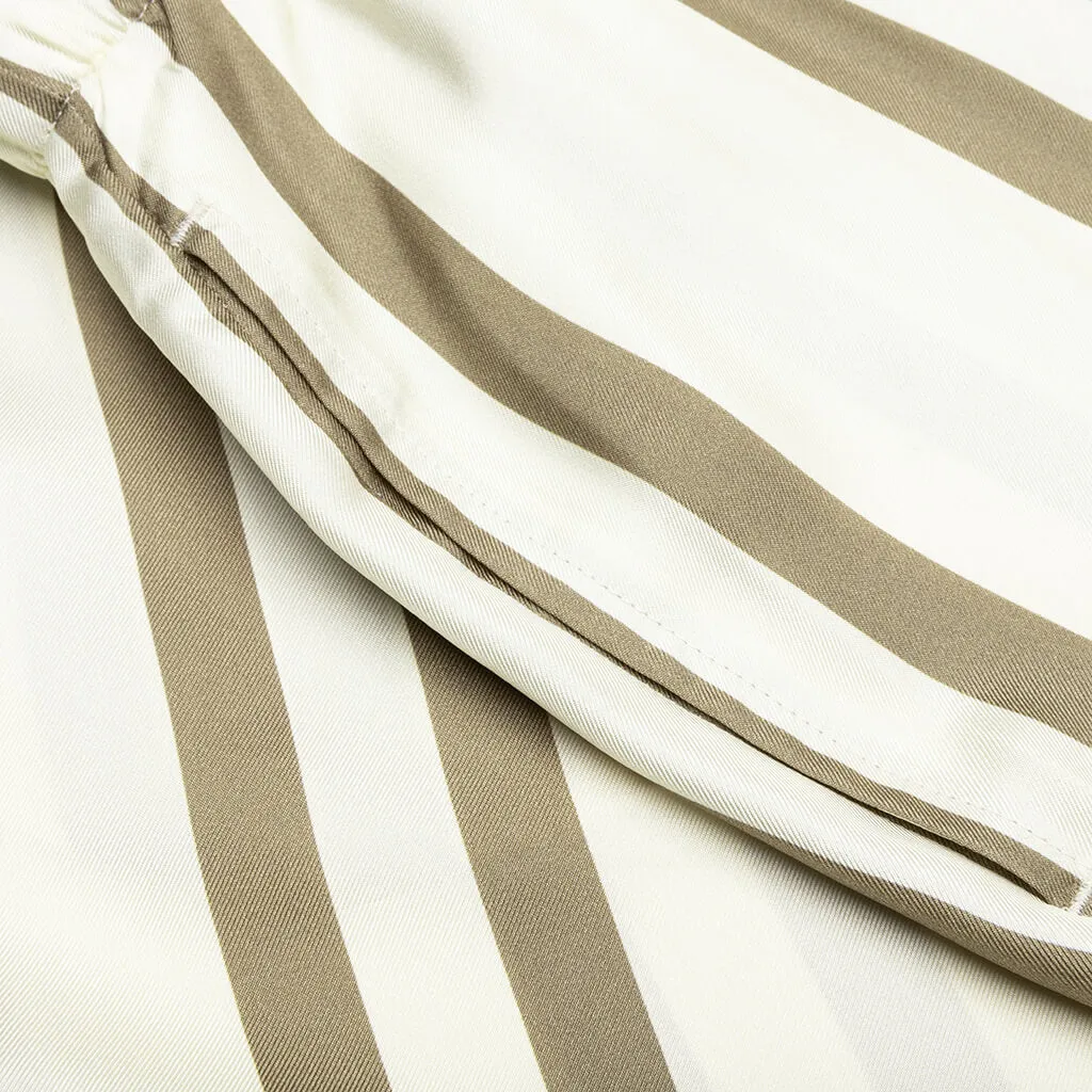 Silk Short - Bark Stripe/Salt