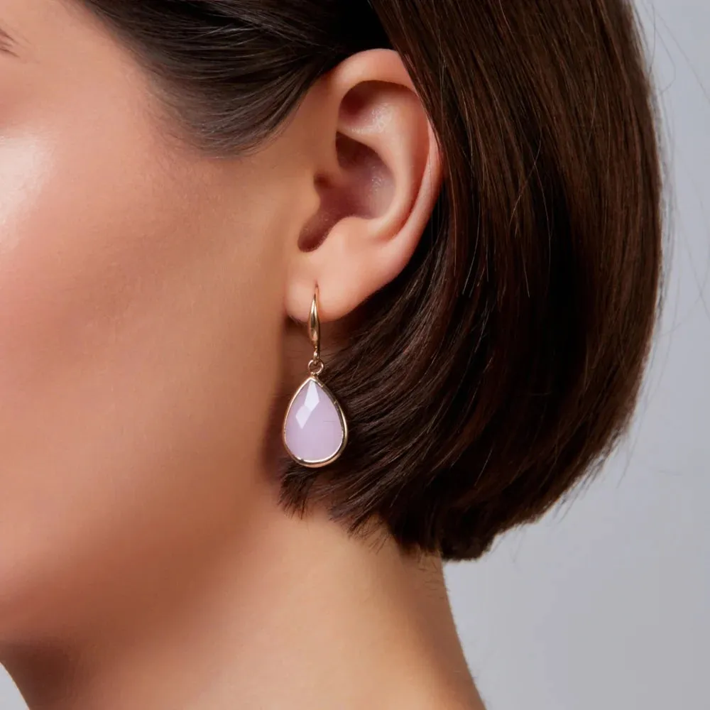 Sophia Pink Earrings- Knight & Day Jewellery