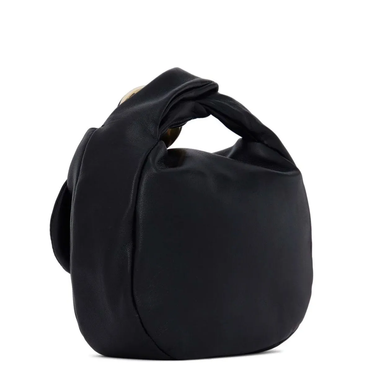 Sphere Pouch Leather, Black (G)