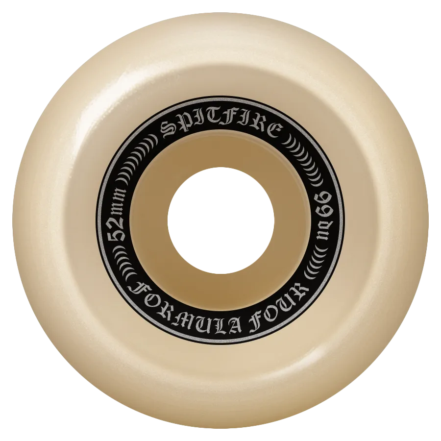 Spitfire Wheels Formula Four F4 OG Classics 99D 52mm