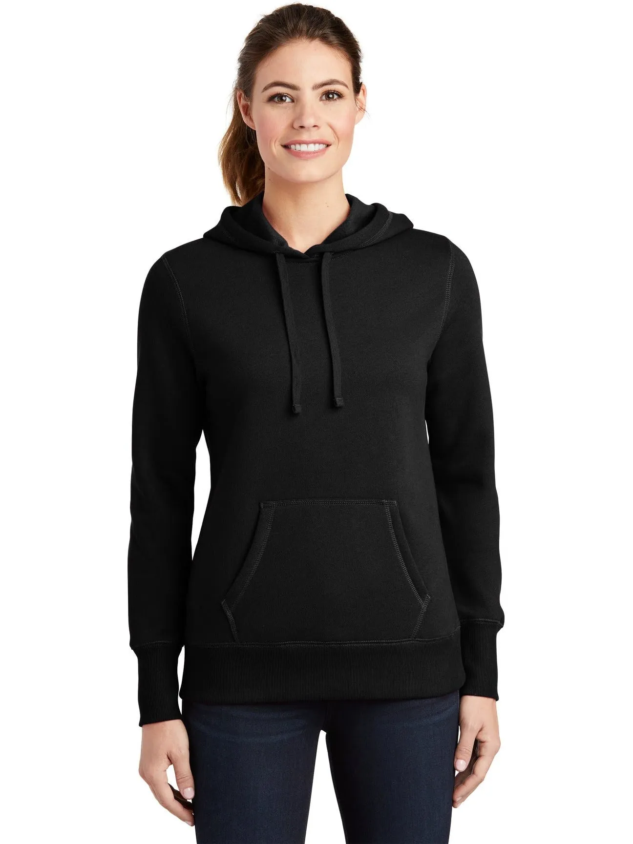 Sport-Tek Ladies Pullover Hooded Sweatshirt