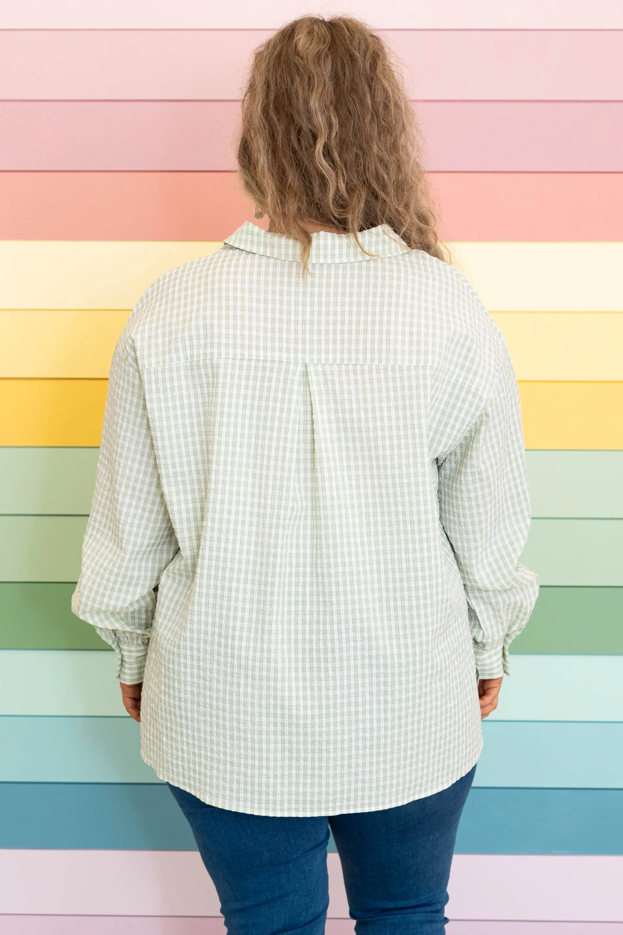 Springtime Sundays Top, Mint