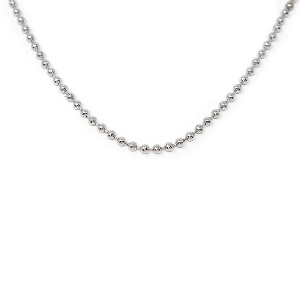 Stainless Steel Ball Chain 24 Inch