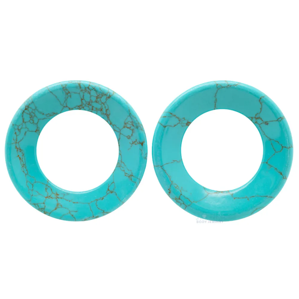 Stone Eyelets - Turquoise