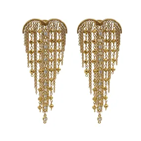 Suki Heart Fringe Earrings