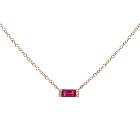 Syd Ruby Necklace