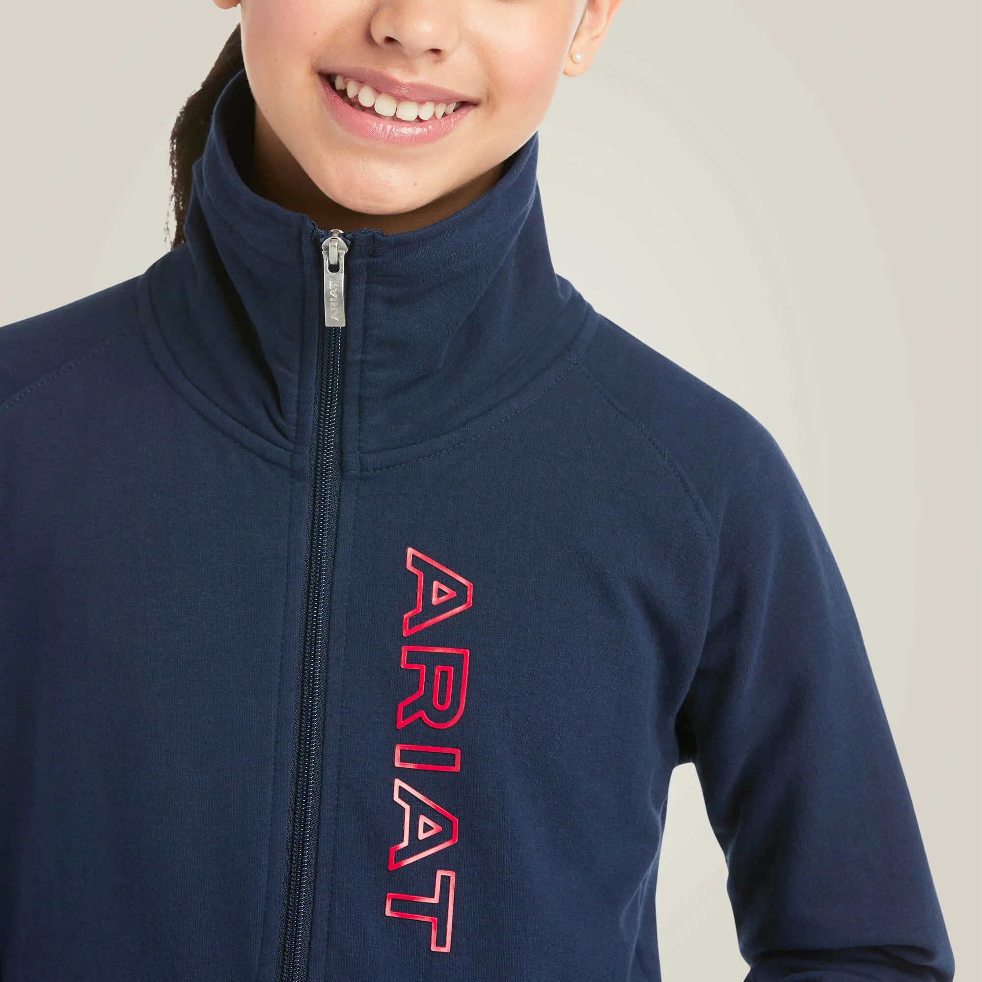 Team Logo Full Zip Sweatshirt