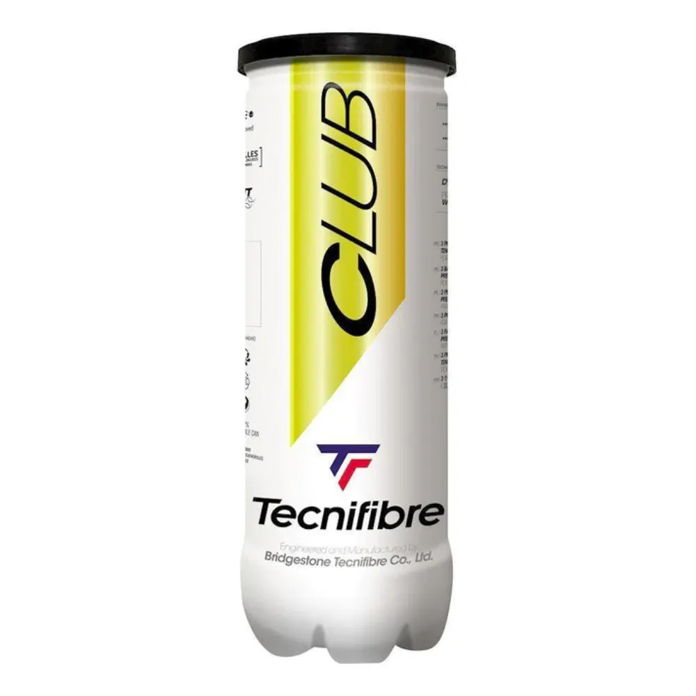 Tecnifibre Club Tennis Balls (4 Cans)