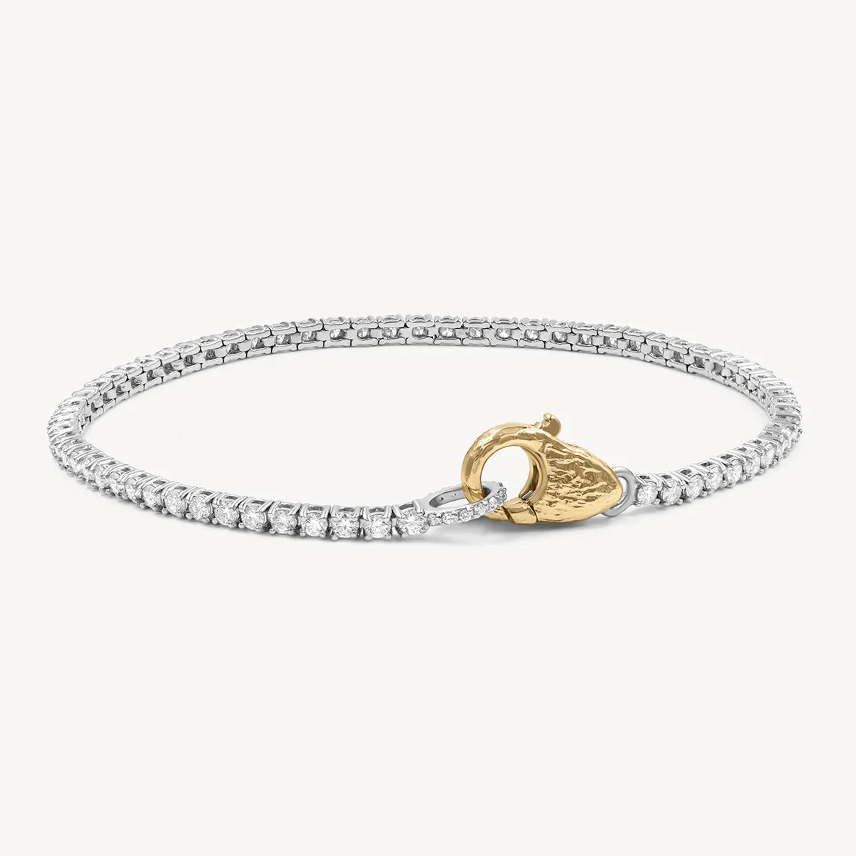 Tennis Lock Bracelet