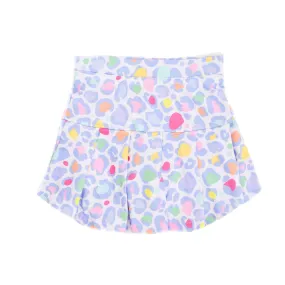 Tennis Skort - Lavender Leopard