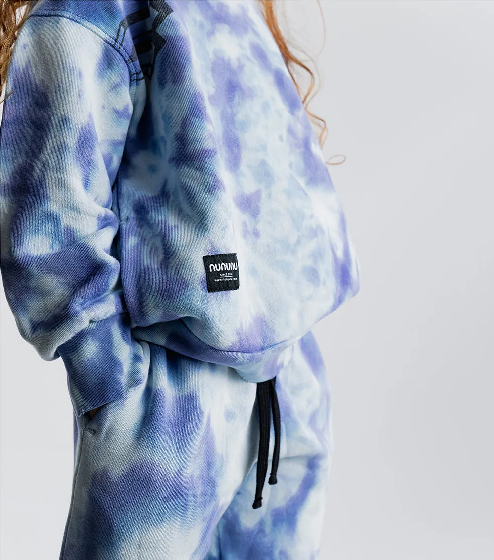 tie dye hooded set