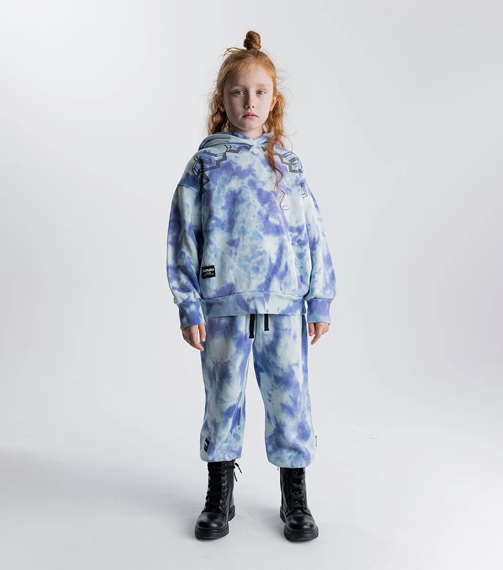 tie dye hooded set