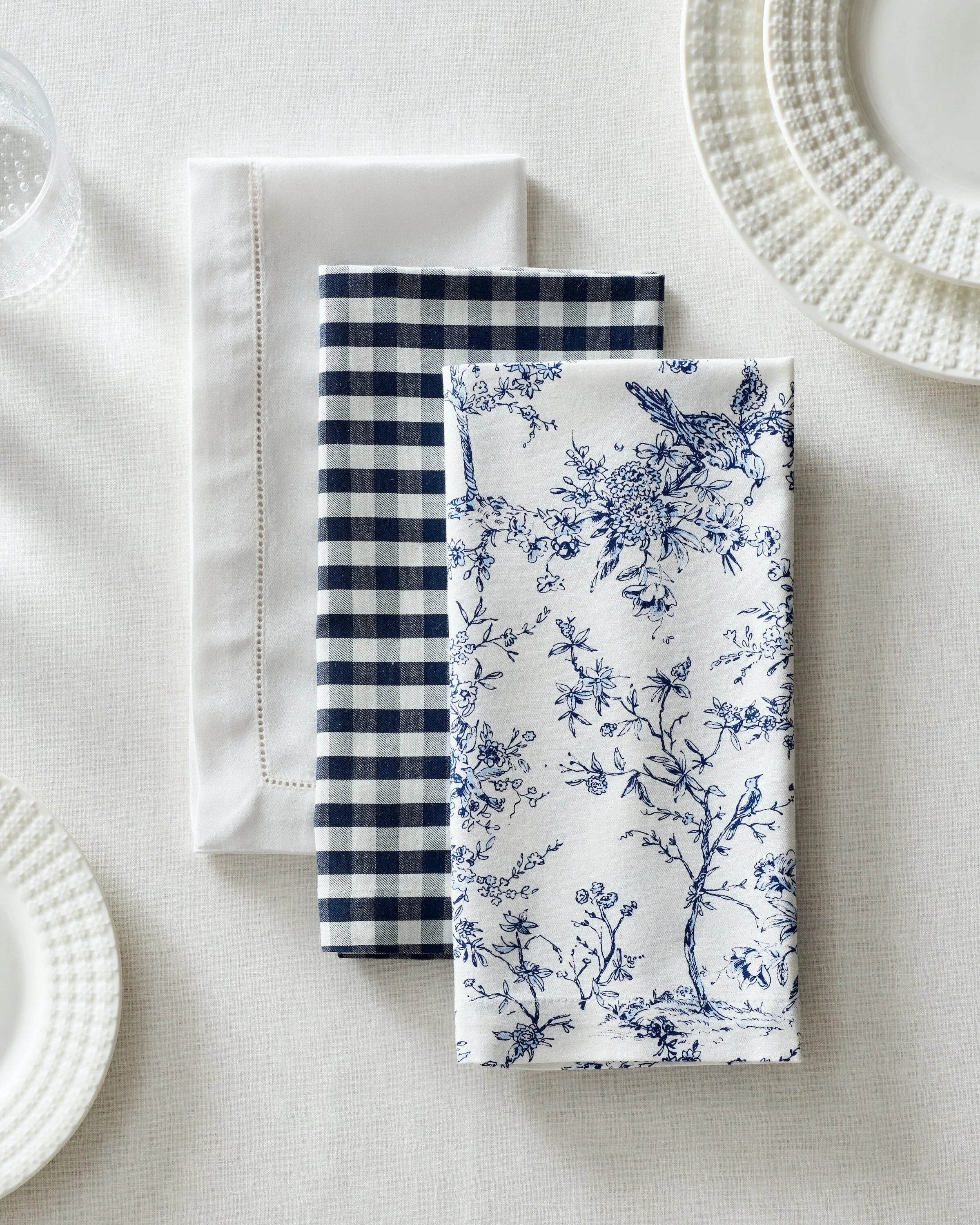 Timeless Toile Table Linen