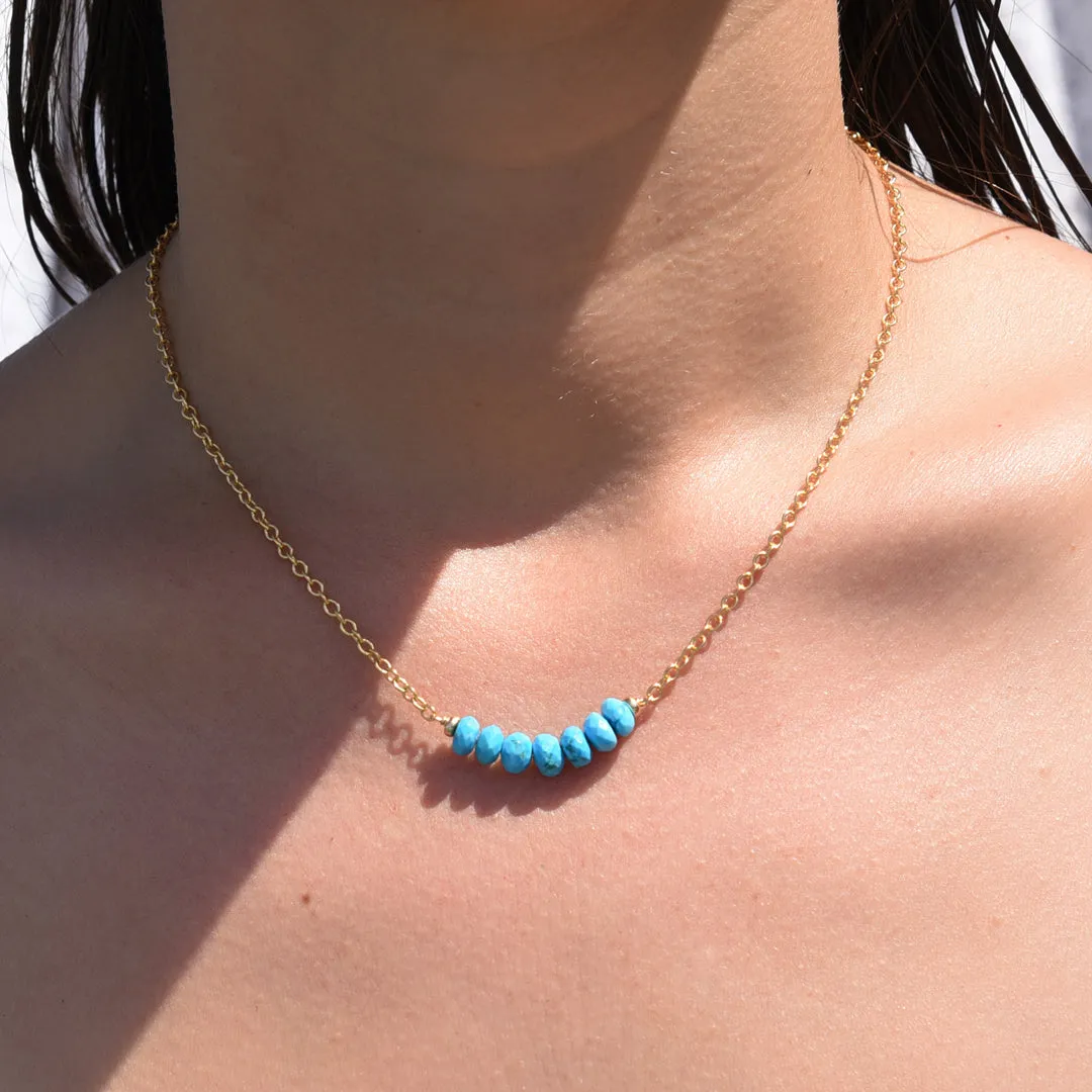 Turquoise Linea Necklace