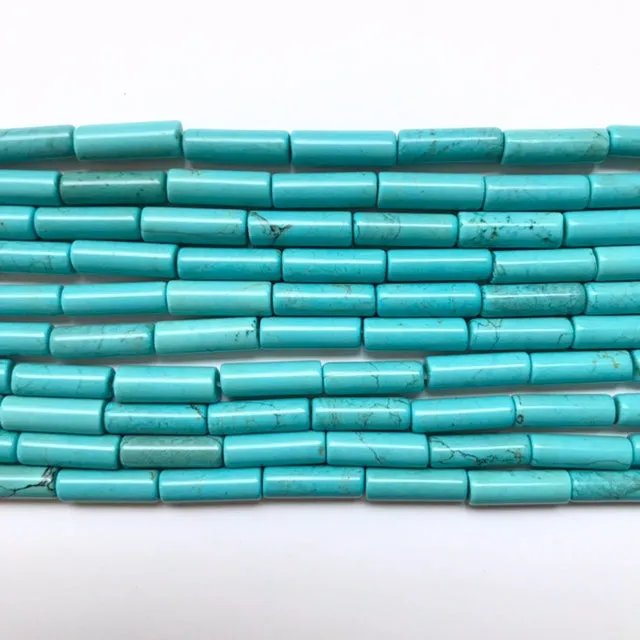 Turquoise (Stabilized) Tube 4x13mm