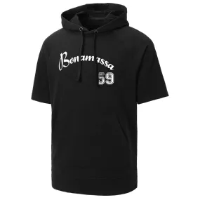 Vintage Bonamassa Baseball Tri-Blend Short Sleeve Hooded Pullover (Men)