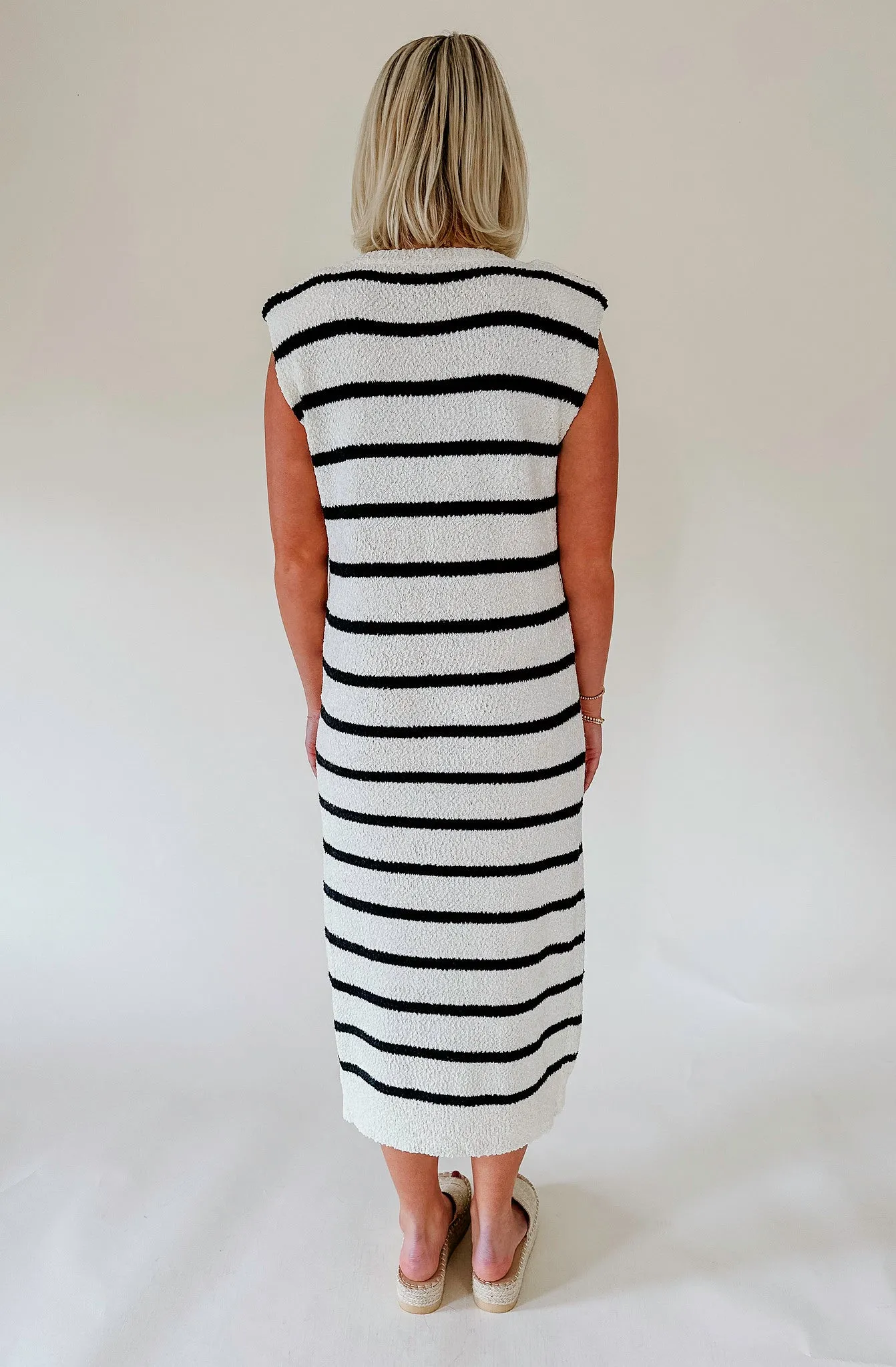 WEEKENDING STRIPED DRESS