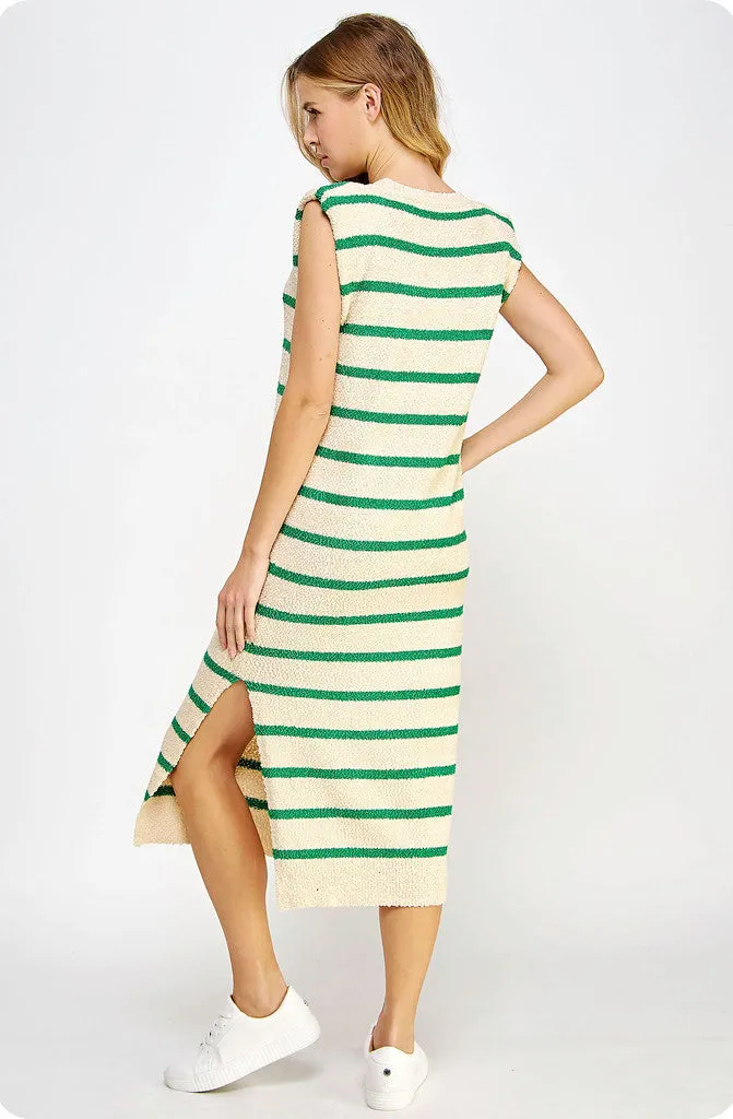 WEEKENDING STRIPED DRESS