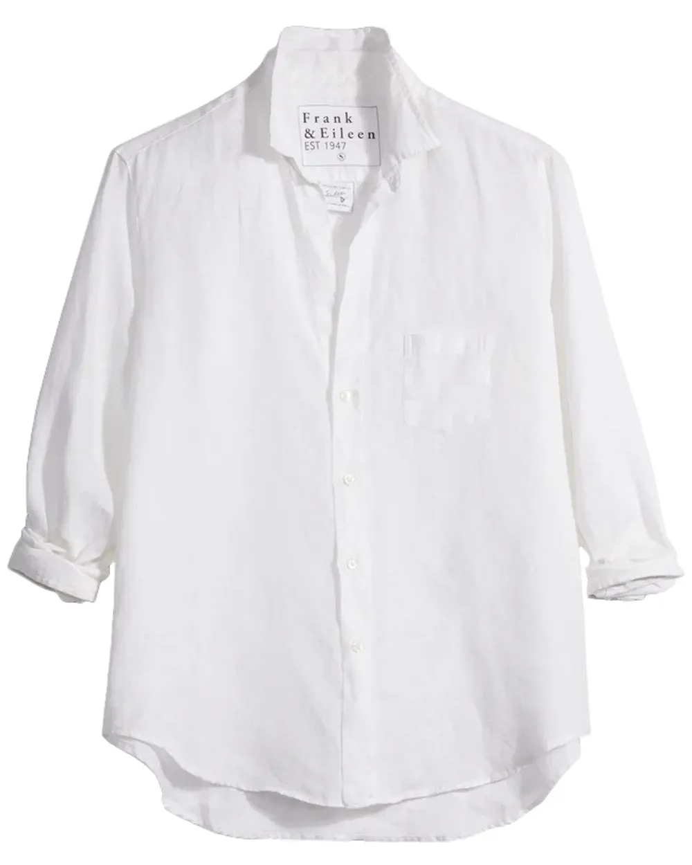 White Linen Eileen Button Up Shirt