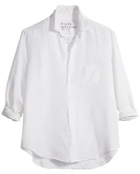 White Linen Eileen Button Up Shirt