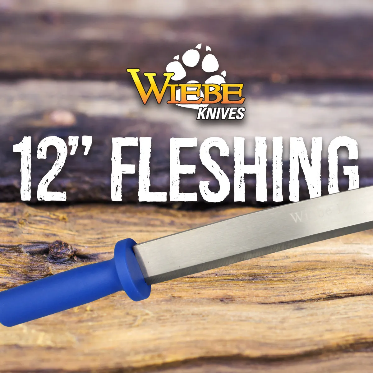 Wiebe 12 Double Handle Fleshing Knife