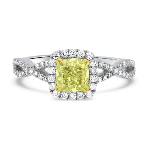 Yellow Diamond Ring