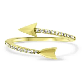 Yellow Gold Diamond Fashion Ring